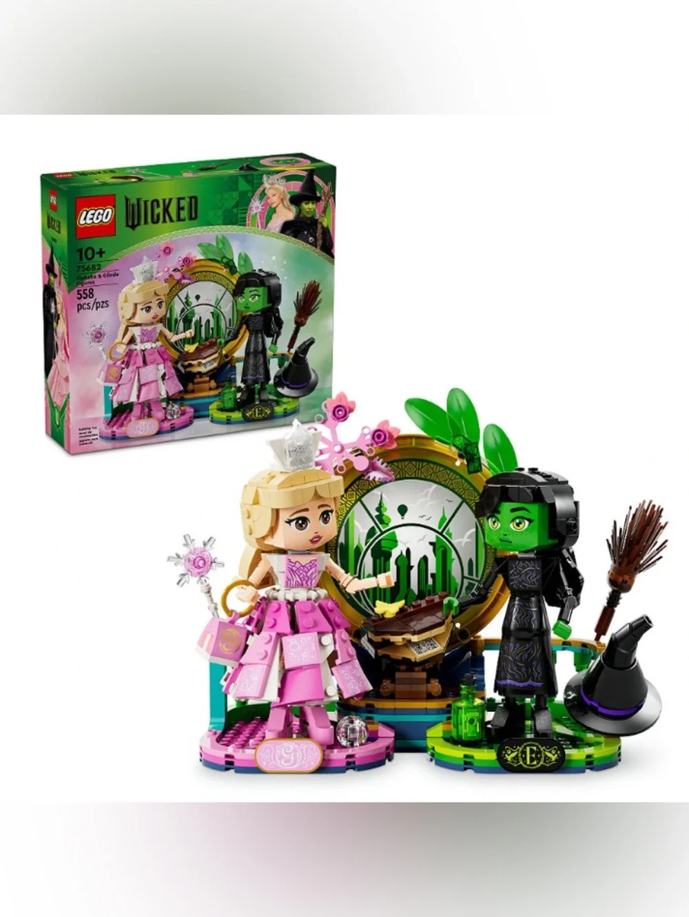 LEGO Wicked Elphaba & Glinda Figures Playset - Building Set (NiB)